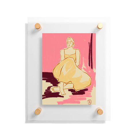 sandrapoliakov PINK DREAM Floating Acrylic Print