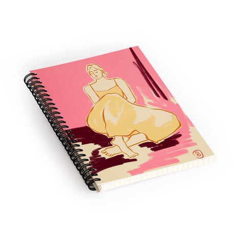 sandrapoliakov PINK DREAM Spiral Notebook