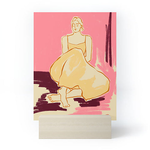 sandrapoliakov PINK DREAM Mini Art Print