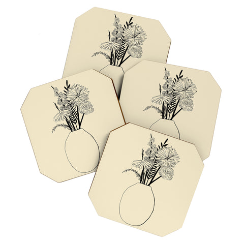 sandrapoliakov SPRING HOME Coaster Set