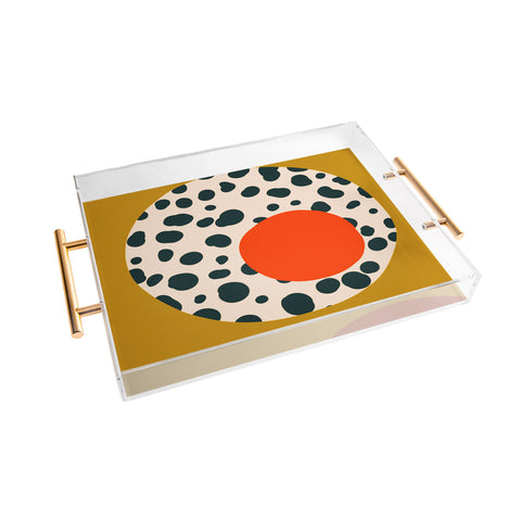 sandrapoliakov STILL LIFE WITH AN APPLE Acrylic Tray