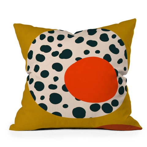 sandrapoliakov STILL LIFE WITH AN APPLE Outdoor Throw Pillow