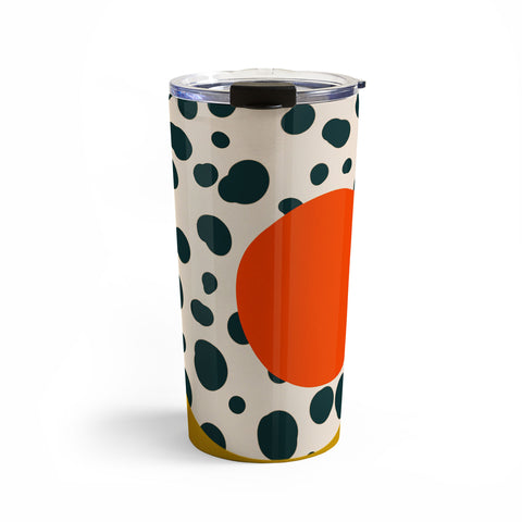 sandrapoliakov STILL LIFE WITH AN APPLE Travel Mug