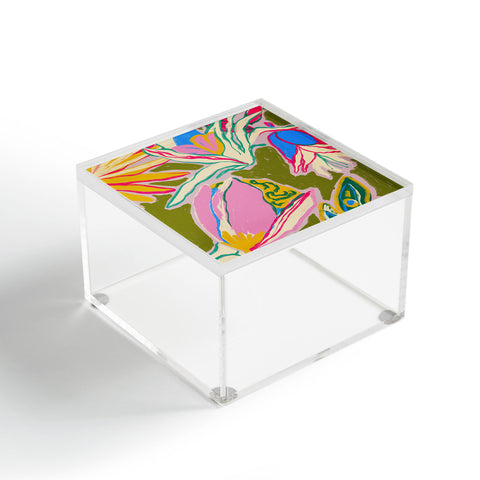sandrapoliakov TROPICAL GARDEN 1 Acrylic Box