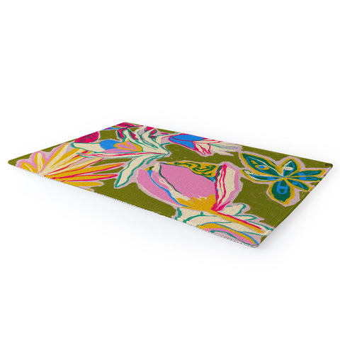 sandrapoliakov TROPICAL GARDEN 1 Area Rug