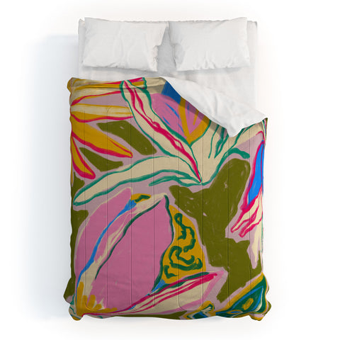 sandrapoliakov TROPICAL GARDEN 1 Comforter