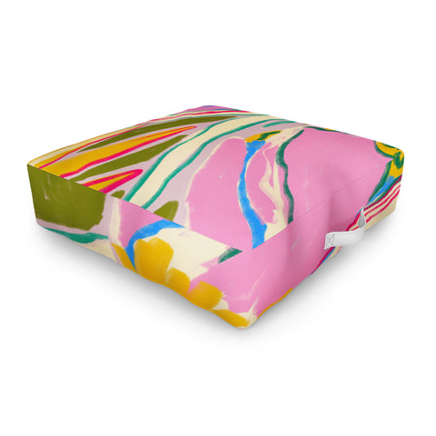 sandrapoliakov TROPICAL GARDEN 1 Outdoor Floor Cushion