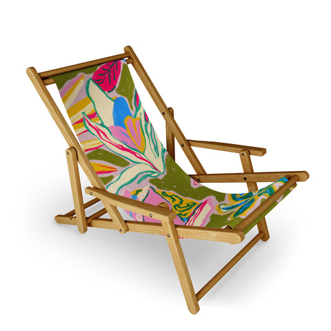 sandrapoliakov TROPICAL GARDEN 1 Sling Chair