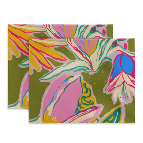 sandrapoliakov TROPICAL GARDEN 1 Placemat