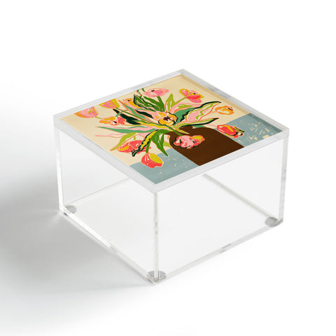 sandrapoliakov TULIPS I Acrylic Box