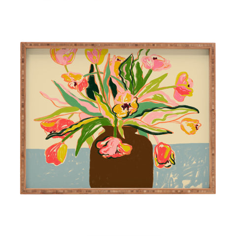 sandrapoliakov TULIPS I Rectangular Tray