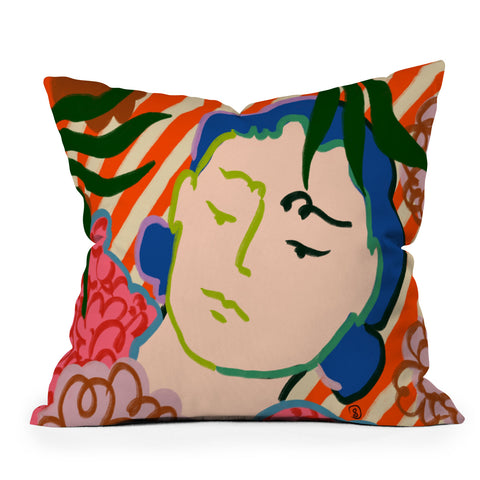 sandrapoliakov Under the Sun 2 Outdoor Throw Pillow