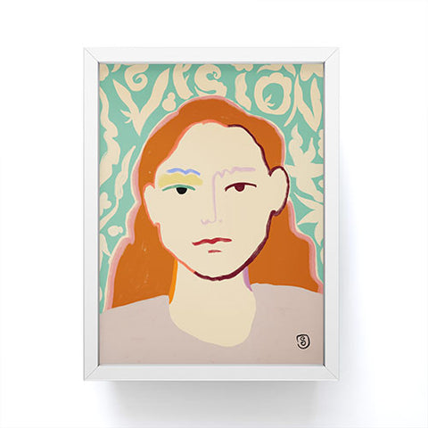 sandrapoliakov VISION II Framed Mini Art Print