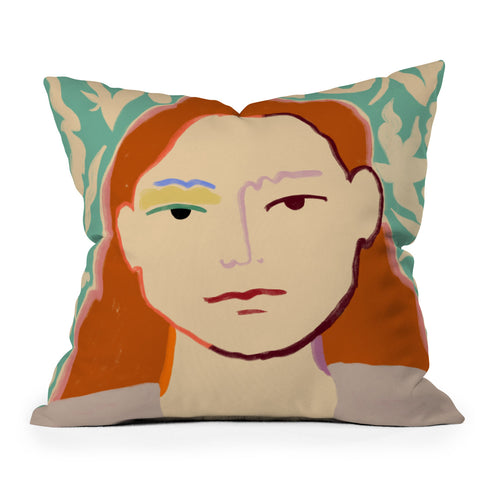 sandrapoliakov VISION II Outdoor Throw Pillow