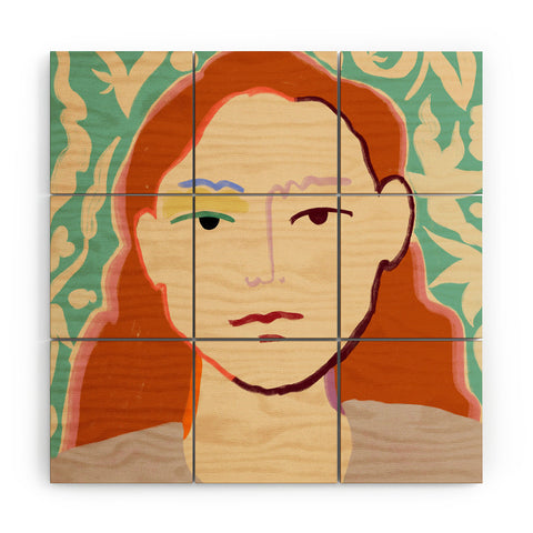 sandrapoliakov VISION II Wood Wall Mural