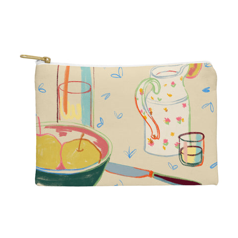 sandrapoliakov YELLOW APPLES I Pouch