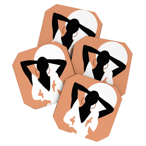 Sara Garvia Beach days Coaster Set