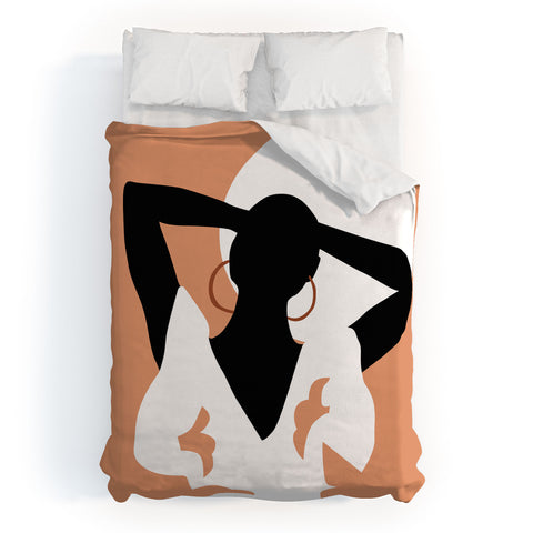 Sara Garvia Beach days Duvet Cover