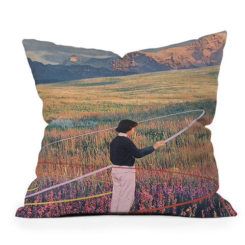 Sarah Eisenlohr It Will All Work Out Outdoor Throw Pillow