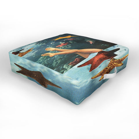 Sarah Eisenlohr Mermaid I Outdoor Floor Cushion