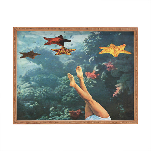 Sarah Eisenlohr Mermaid I Rectangular Tray