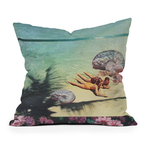 Sarah Eisenlohr Sea Collections Outdoor Throw Pillow