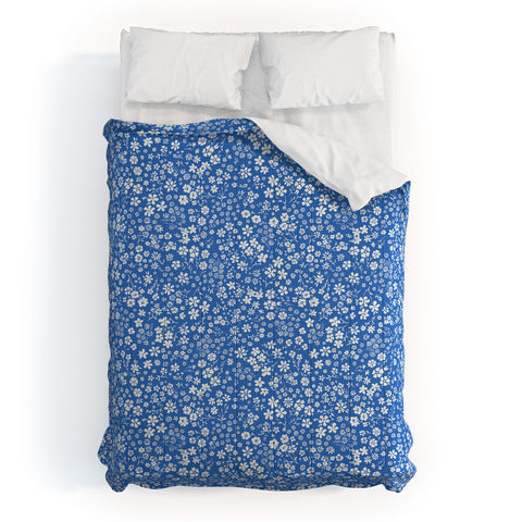 Schatzi Brown Agatha Floral Bluebell Comforter