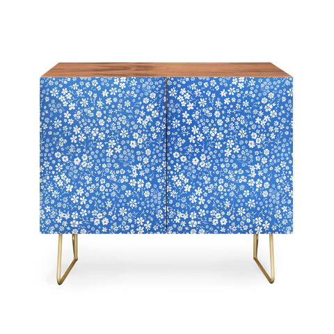 Schatzi Brown Agatha Floral Bluebell Credenza