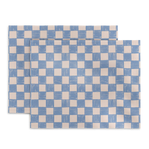 Schatzi Brown Alice Check Powder Placemat