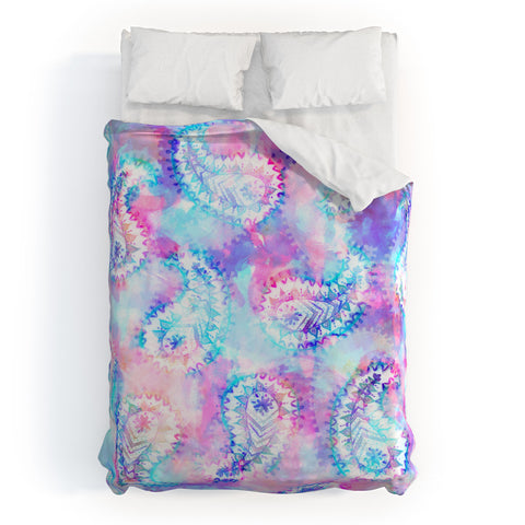 Schatzi Brown Anushka Paisley Pastel Duvet Cover