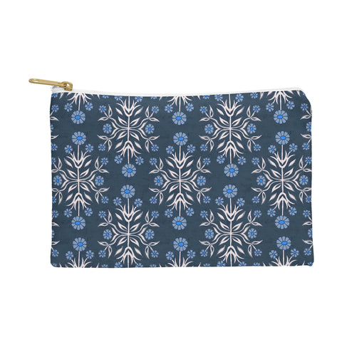 Schatzi Brown Belinna Floral Blue Pouch