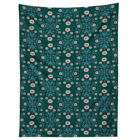 Schatzi Brown Belinna Floral Green Tapestry
