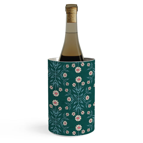 Schatzi Brown Belinna Floral Green Wine Chiller