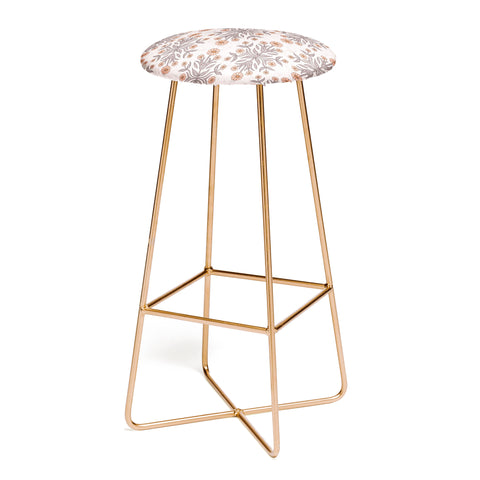 Schatzi Brown Belinna Floral Latte Bar Stool