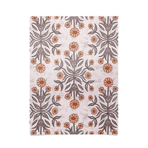 Schatzi Brown Belinna Floral Latte Poster