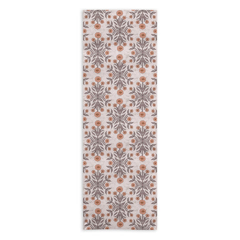 Schatzi Brown Belinna Floral Latte Yoga Towel