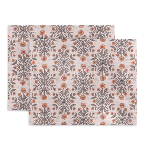 Schatzi Brown Belinna Floral Latte Placemat