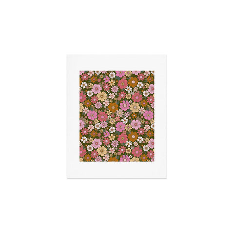 Schatzi Brown Betty Floral Avocado Art Print