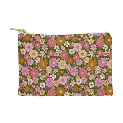 Schatzi Brown Betty Floral Avocado Pouch