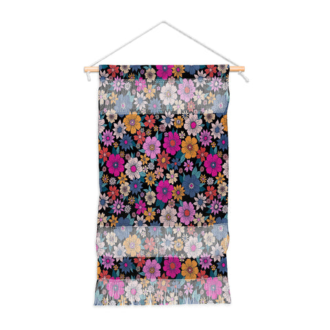 Schatzi Brown Betty Floral Black Wall Hanging Portrait