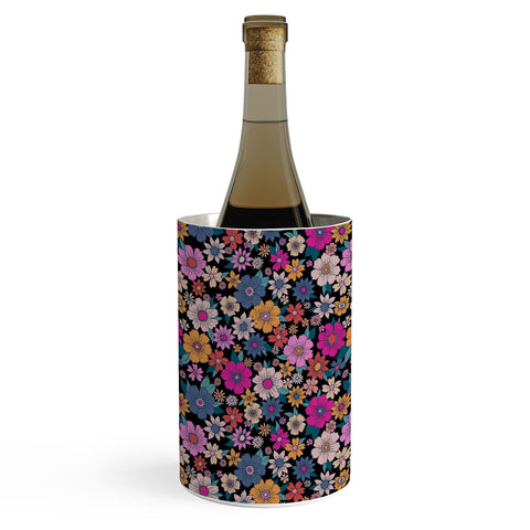 Schatzi Brown Betty Floral Black Wine Chiller