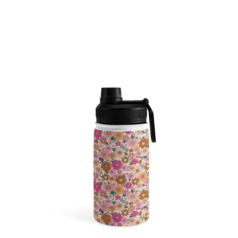 Schatzi Brown Betty Floral Ivory Water Bottle
