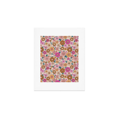 Schatzi Brown Betty Floral Ivory Art Print