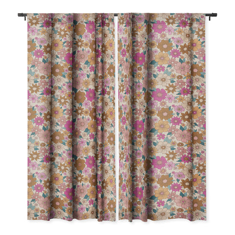 Schatzi Brown Betty Floral Ivory Blackout Non Repeat