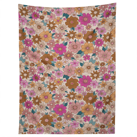 Schatzi Brown Betty Floral Ivory Tapestry