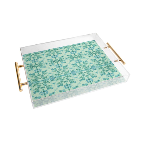 Schatzi Brown Bexeley Tie Dye MInt Acrylic Tray