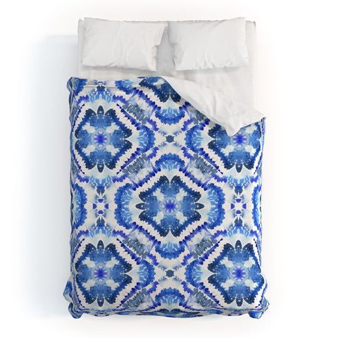 Schatzi Brown Blue Water Love 8 Duvet Cover