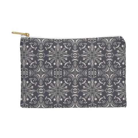 Schatzi Brown Boho Moons Charcoal Pouch