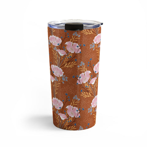 Schatzi Brown Carrie Floral Caramel Travel Mug