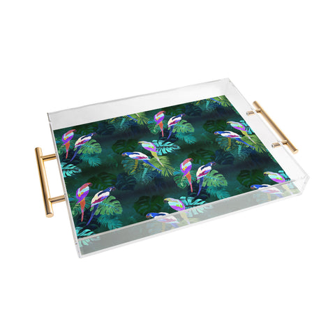 Schatzi Brown Cubana Acrylic Tray